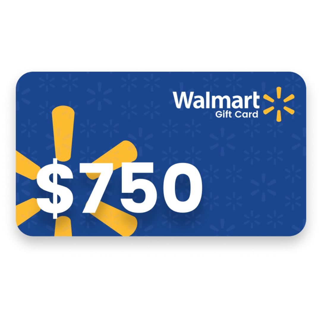 $750 Walmart Gift Card Offer